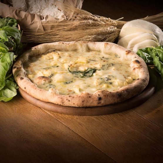 pizza 4 formaggi ‘a pizza