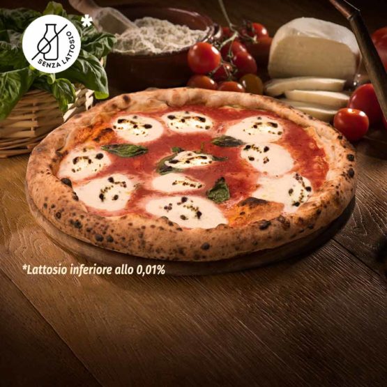 Pizza Margherita Senza Lattosio ‘A Pizza