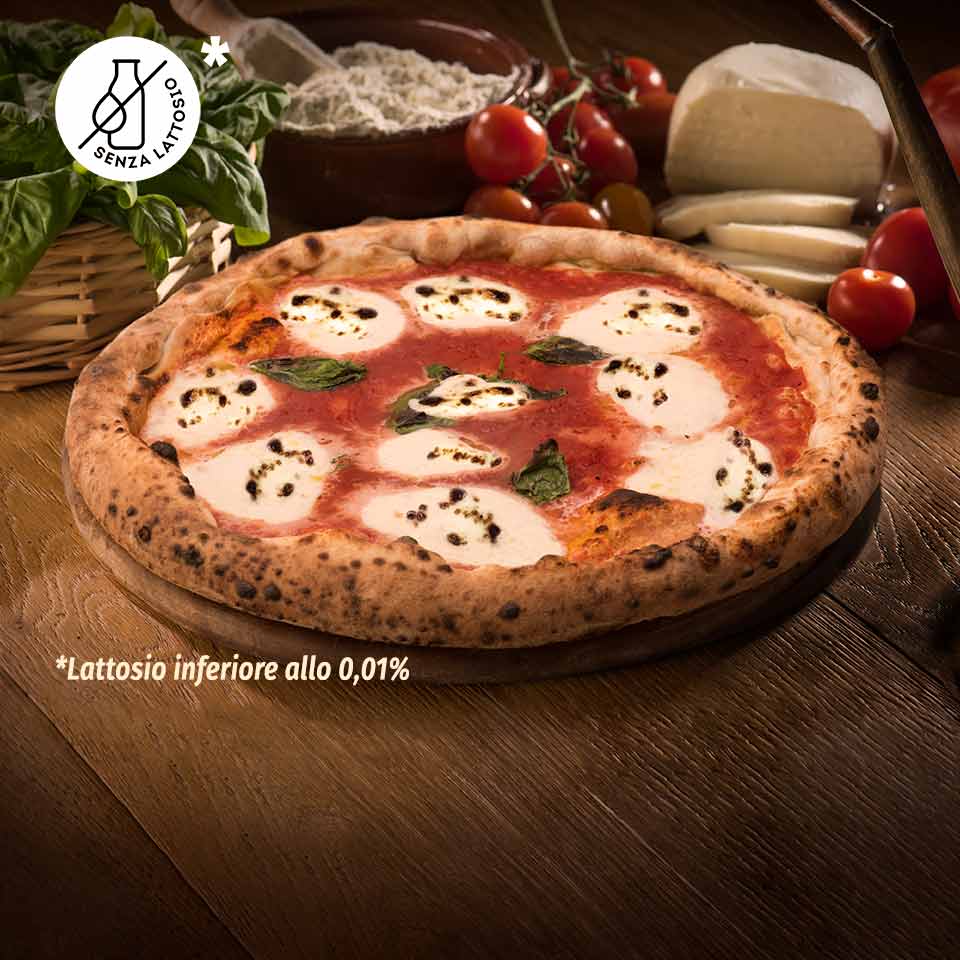 Pizza Margherita Senza Lattosio 'A Pizza